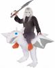Ride On White Dragon Costume