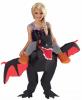 Ride On Black Dragon Costume - Kids