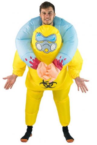 Inflatable Biohazard Costume