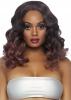 Curly Ombre Long Bob Wig - Mauve