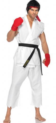 Mens Street Fighter Ryu Costume
