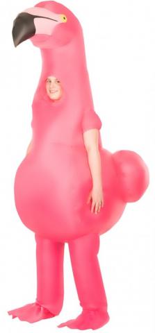 Giant Inflatable Flamingo Costume - Kids