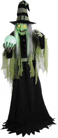 Fortune Teller Witch Animated Figure