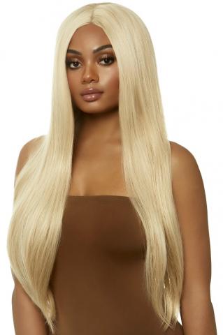Long Straight Blonde Wig