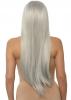Long Straight Grey Wig