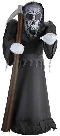 Light-Up Airblown Inflatable Grim Reaper