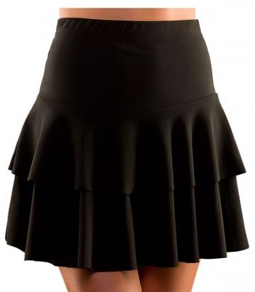 80's Ra Ra Skirt - Black