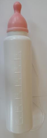 Jumbo Baby Milk Bottle - Pink
