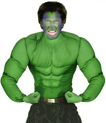 Green Super Muscle Shirt
