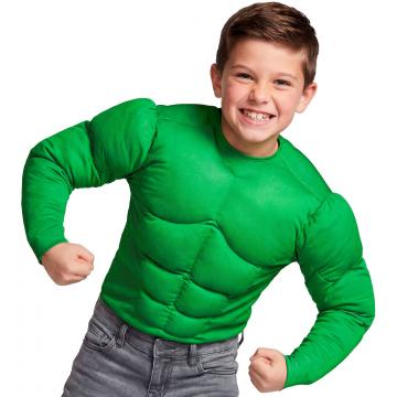 Green Super Muscle shirt - Kids