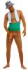 Big Willy Man Costume - Brown