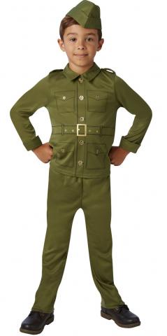 WW2 Solider Boy Costume