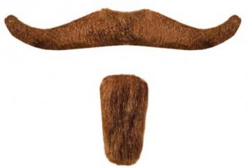 Moustache & Goatee - Brown