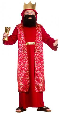 tween Red Wise Man Costume