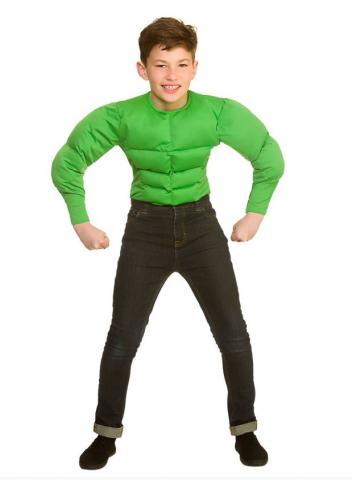 Green Muscle Shirt - Kids
