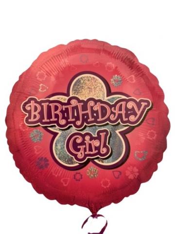 Birthday Girl Balloon 18"