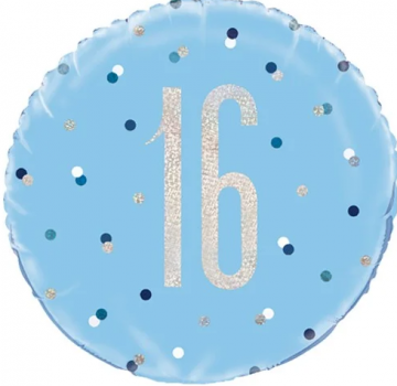 16th Birthday Balloon 18"