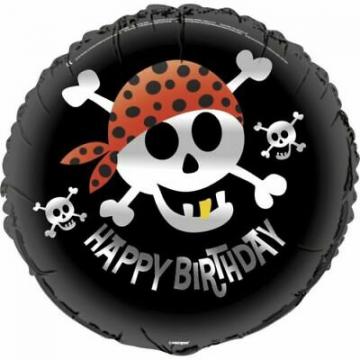 Pirate Fun Happy Birthday Balloon - 18"