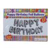 Happy Birthday Foil Balloon - 4" Letters
