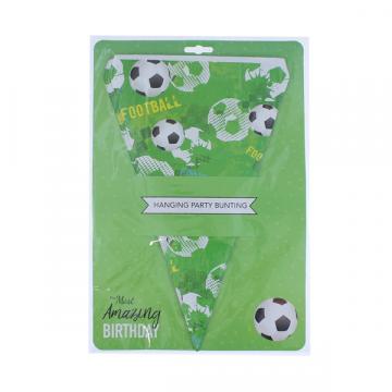 Birthday Party Football Bunting