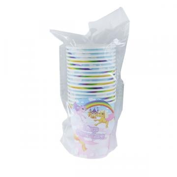 Unicorn Party Paper Cups - 16 Pack