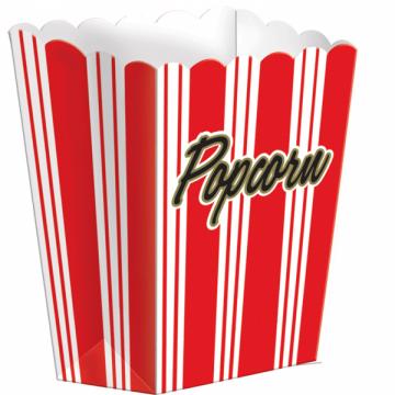 Hollywood Movie Popcorn Boxes - 8 Pack