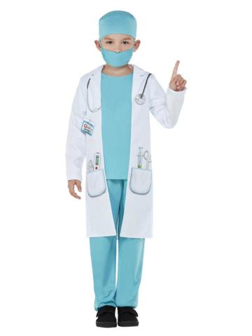 Child Doctor Costume, Blue