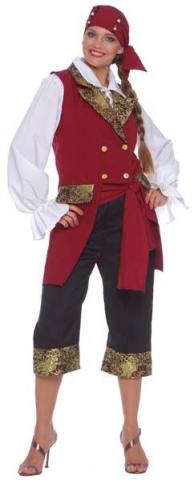Lady pirate costume