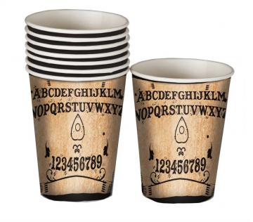 Ouija Board Paper Cups - 8 Pack