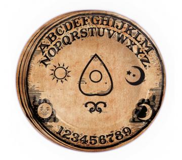Ouija Board Paper Plates - 8 Pack