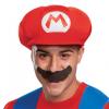 Super Mario bros mario mustache and hat