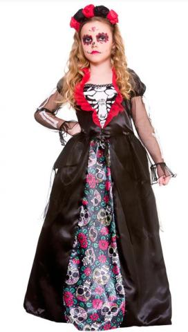 Deluxe Day of the Dead Costume - Kids