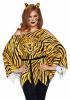 Tiger Poncho Set