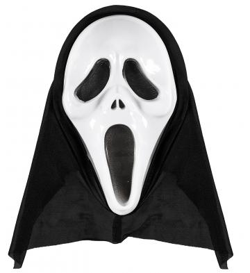 Screaming ghost face mask