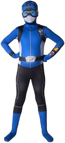 Blue Beast Power Ranger Morphsuit