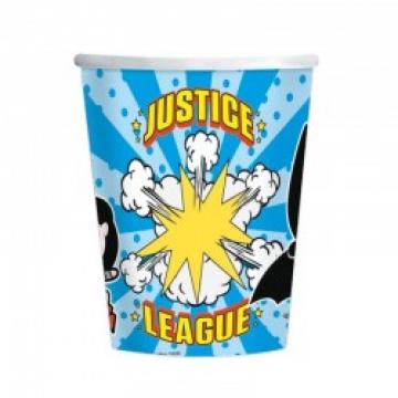 Justice League Paper Cups - 8 Pack