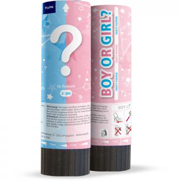 Gender Reveal Party Popper
