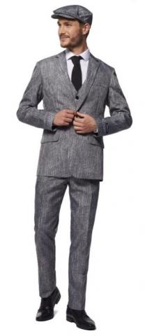 Suitmeister 20's Gangster Grey Suit