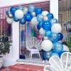 Blue Balloons Garland Kit Arch 117 Pcs