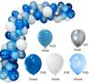 Blue Balloons Garland Kit Arch 117 Pcs