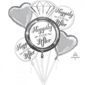 Happily Ever After Foil Balloon Bouquets