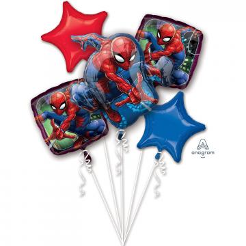 Spider-Man Foil Balloon Bouquets