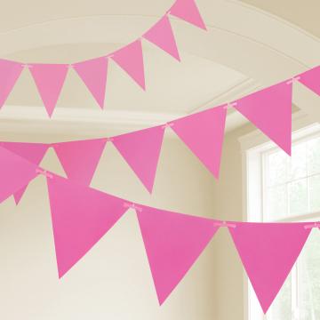 Pink Party Bunting - 10m