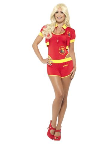 Deluxe Baywatch Lifeguard Costume - Ladies