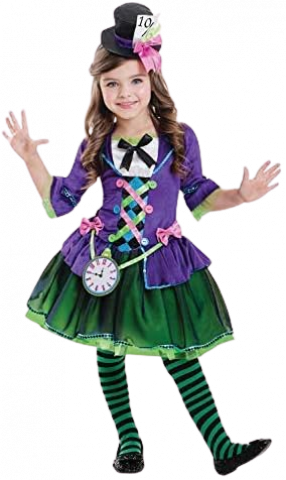 Bad Hatter Costume - Kids