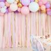 Luxury Pastel and Gold Garland Party Backdrop - 93 Pieces