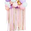 Luxury Pastel and Gold Garland Party Backdrop - 93 Pieces