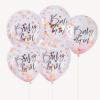 Baby Girl Pink Baby Shower Balloons - 5 Pack
