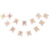 Pink And Gold Foil Happy Birthday Bunting