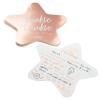 Rose Gold Foiled Baby Shower Advice Cards - 10 Pack